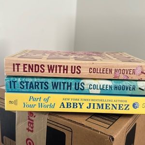 Set of 3 bestselling author Abby Jimenez and Colleen Hoover books!